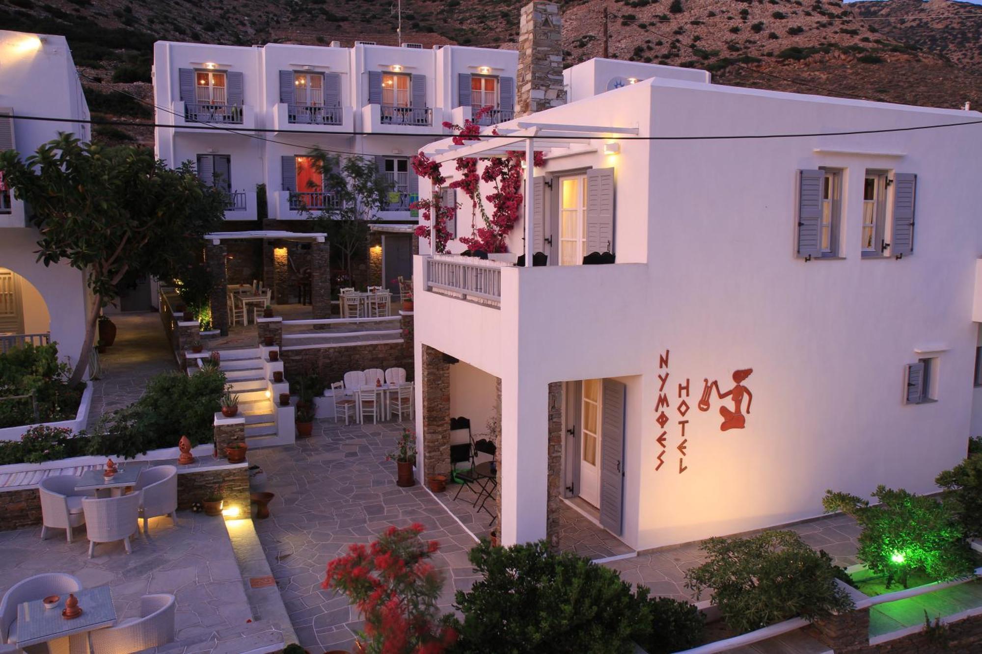 Nymfes Hotel Kamares  Екстер'єр фото
